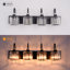 31" Black Iron Wall Sconce