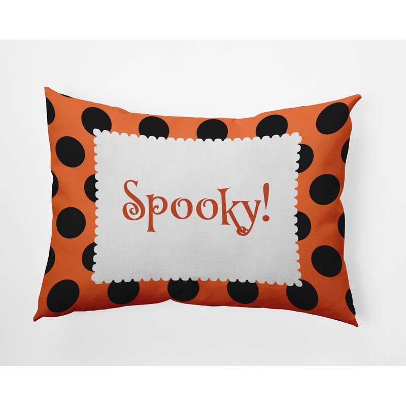 Outdoor Reversible Throw Pillow, Traditional Orange