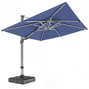 Gentle Chic 132" Aluminum Cantilever Umbrella