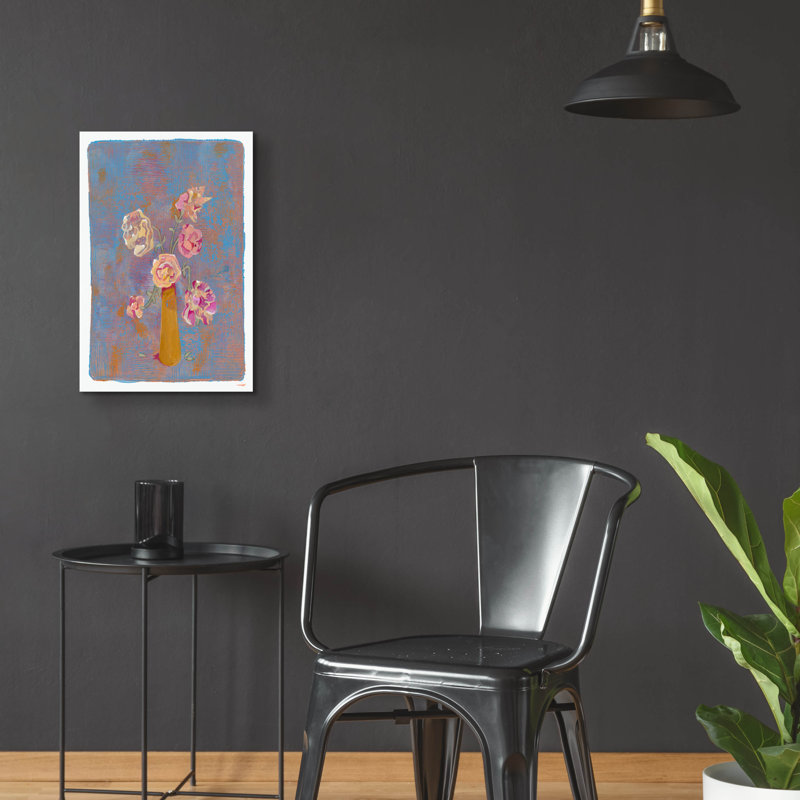 «Old Fashioned Roses» par Maria Pietri, H 24 po x l 16 po x P 0,2 po