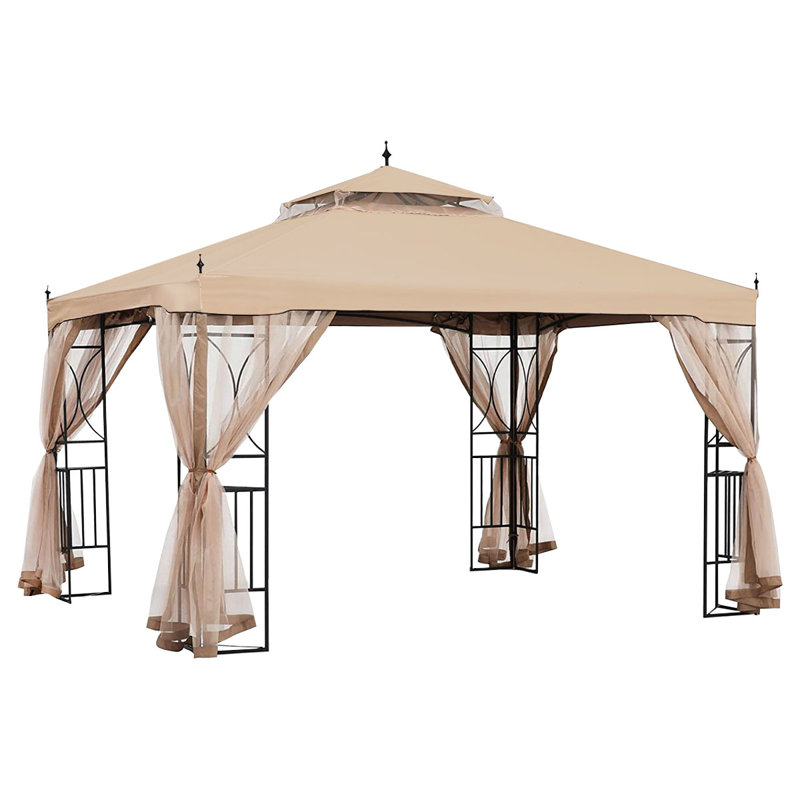 Auvent de remplacement pour pavillon de jardin Arrow Crescent 10 X 12 - Riplock 350