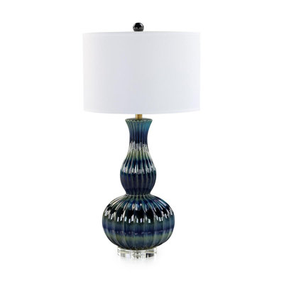 Lampe de table Genevieve, bleu