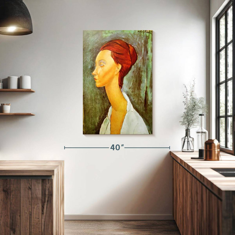 Leisha, portrait de Lunia, H 39 po x l 26 po