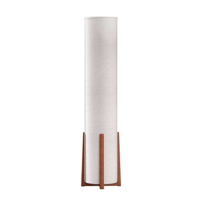 Led Novelty Dimmable Column Floor Lamp With Remote Control