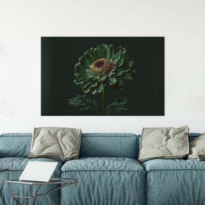 Toile d'art moderne à thème floral personnalisée parfaite comme cadeau de mariage luxueux ou cadeau spécial pour lui