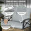 Ensemble de chaises berçantes 3 pièces Outsunny