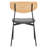 Ryker 17.75'' H Leather Upholstered Armchair-133240045-133361217