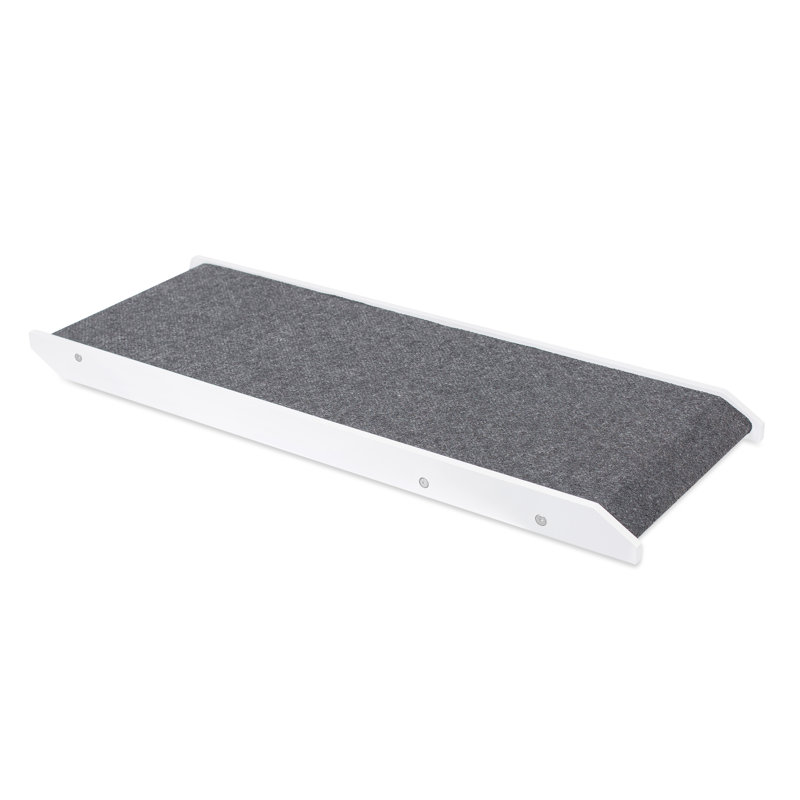 Rampe réglable pour animaux 35 po, Blanc