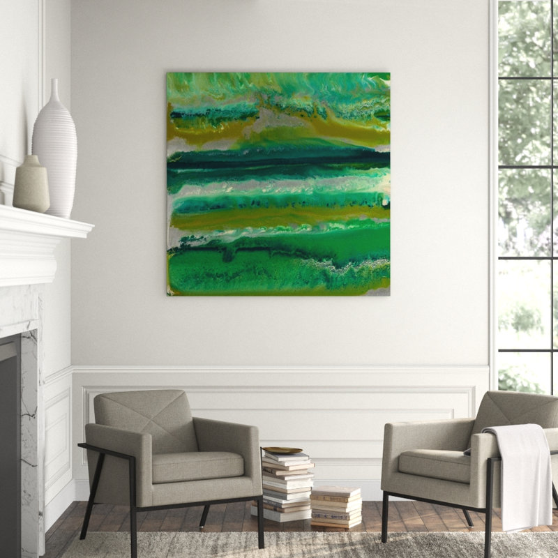 Trifle III Painting by Danielle Davis, Outdoor, 36" H x 36" W x 1.5'' D