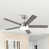 Brushed Nickel with Grey Wood/Natural Wood Blades
