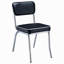 Ensemble de 2 chaises d'appoint rembourrées