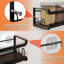 Wall Mount Spice Rack Organizer 4 Pack