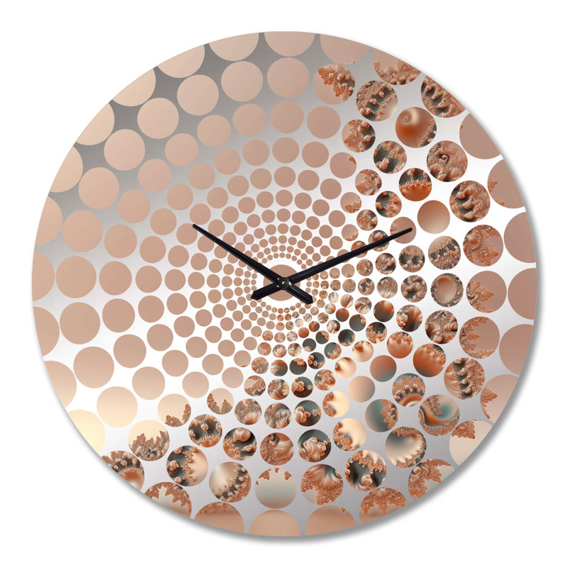 Walshaw - Horloge murale géométrique abstraite, Très grand