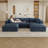 118.2" Cloud Sofa