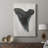Watercolor Sharks Tooth I -Custom Wrapped Gallery Cavas-1106949717