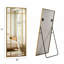 Windowpane Grid Full‑Length Mirror-906034124