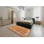 Tapis de zone rouge/orange/vert contemporaine-2043897710