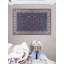 Emanuel Traditional Machine Woven Flatweave Navy and Ivory Area Rug with Non Skid Backing -105512514