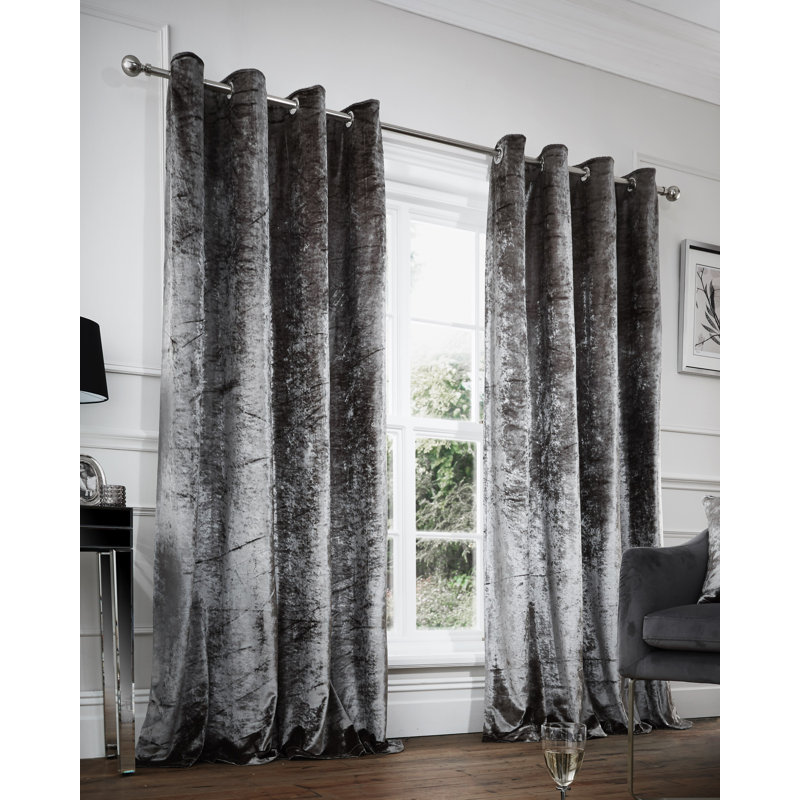 Room Darkening Curtain, 229 W x 229 D cm, Aubergine