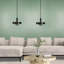 Papier peint moderne imitation osier en bambou
