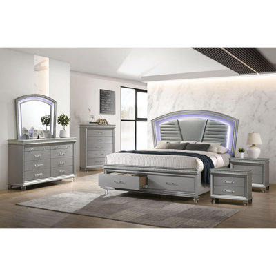 Belliveau Platform 6 Piece Bedroom Set