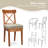 Outdoor 2'' Dining Chair Seat Cushion-380535719-380535738