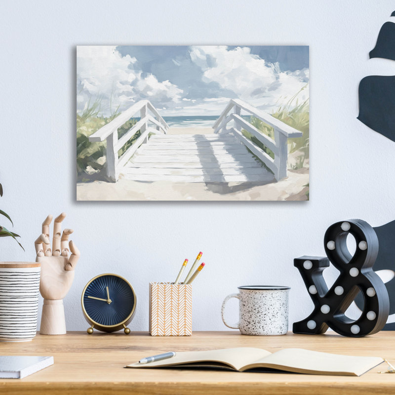 «River Bridge» par Svetlana Aleynikova, art mural en verre acrylique, H 12 po x l 16 po x P 0,13 po