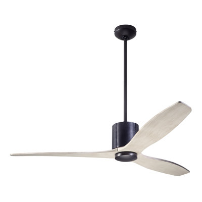 LeatherLuxe Downrod Ceiling Fan