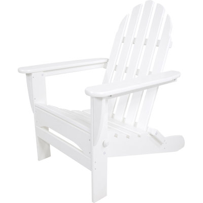 POLYWOOD Classic Adirondack Folding Adirondack Chair