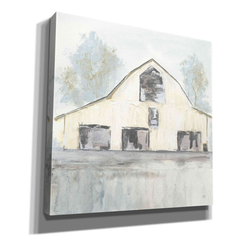 August Grove® «White Barn V» par Chris Paschke, L 12 po x H 12 po