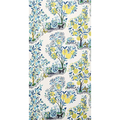 Citrus Garden Sheer Fabric