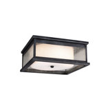 Pediment 2 - Light Outdoor Flush Mount