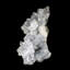 Apophyllite sur calcédoine