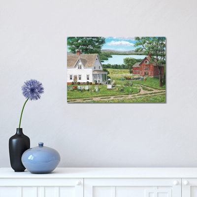 Summer Memories 1 Piece Wrapped Canvas Wall Art