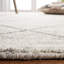 Tapis ivoire en laine touffeté à la main Moniz-35136691