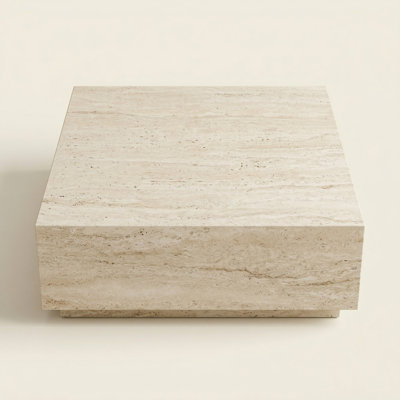 Everly Square Block Coffee Table