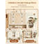 Coiffeuse multifonctionnelle avec tiroir et vitrine