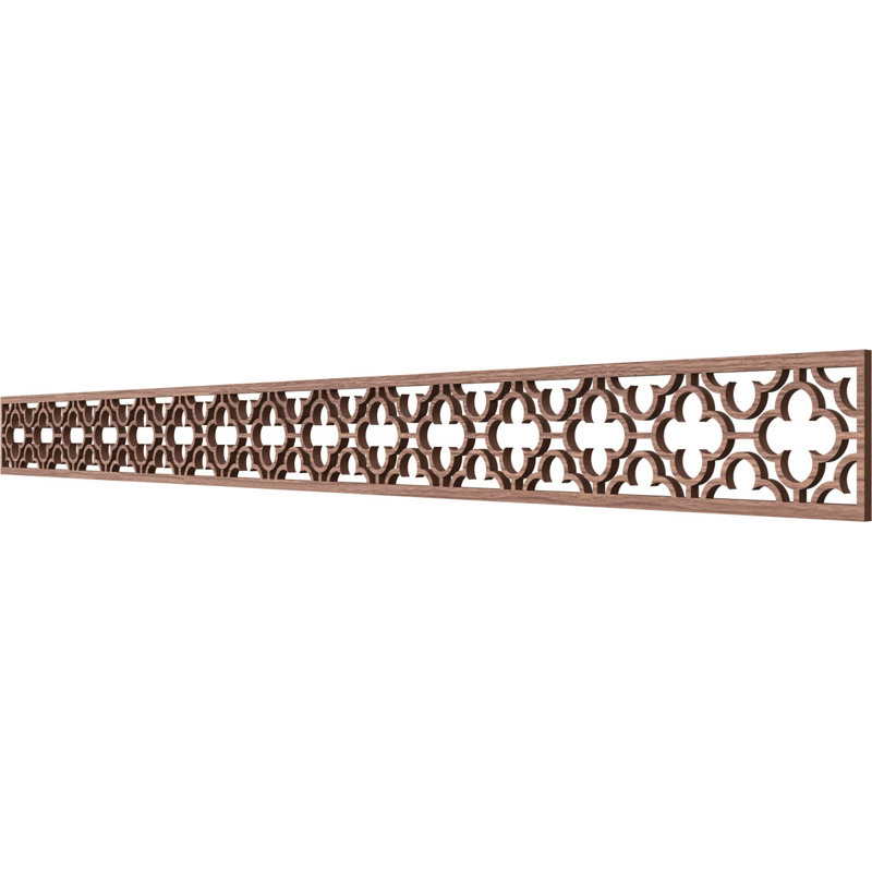 Moulure de Chicago, H 4 po x l 46,375 po x P 0,375 po, Noyer