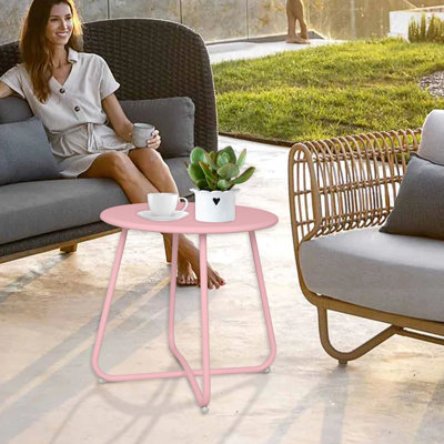 Table d'extérieur en métal
