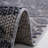 Gray Traditional Indoor / Outdoor Area Rug-889668636