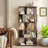 Modern 5-Tier Open Bookshelf-2033556797