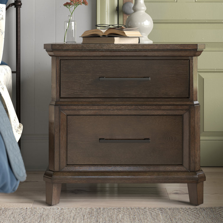 Rainis 2 - Drawer Nightstand in Brown