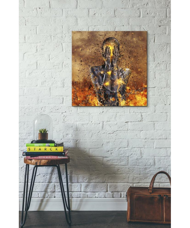 «Through Ashas Rise» par Mario Sanchez Nevado, art mural sur toile, H 26 po x l 26 po x P 1,25 po