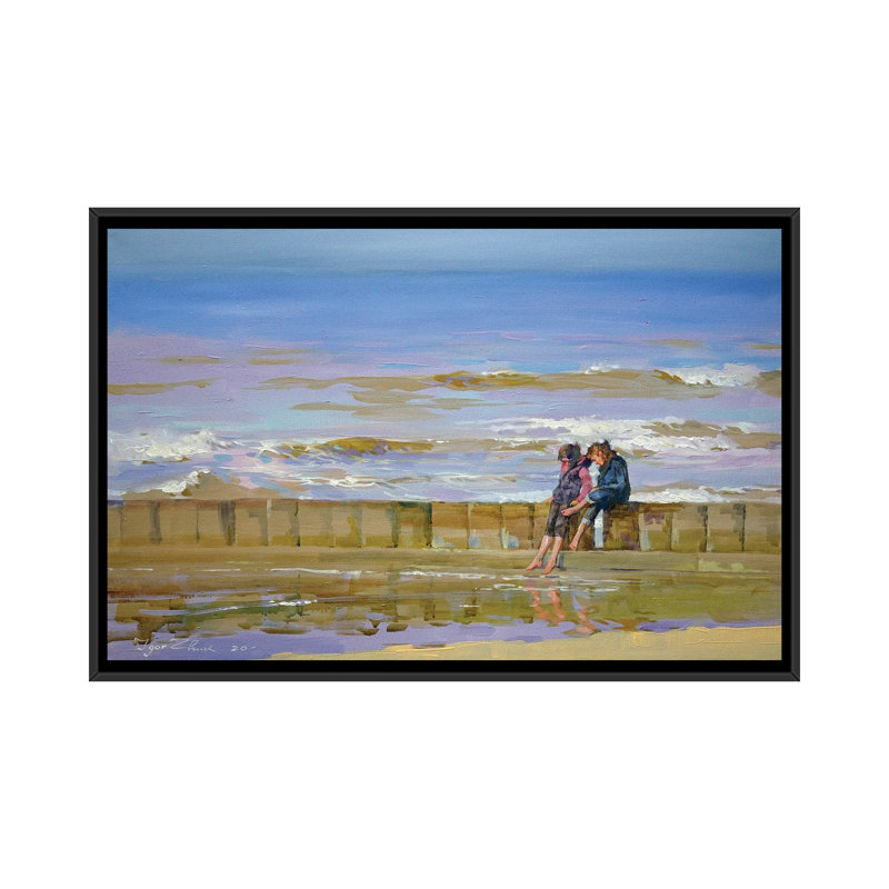 Windy Beach by Igor Zhuk - Painting on Canvas