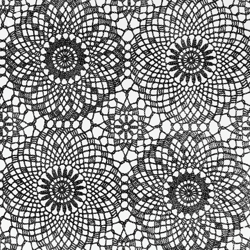 Abstract Non-Wall Damaging Wall Decal
