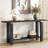Elegant Console Table with Three Drawers, Extra Long Entryway Table for Entryway, Hallway, Living Room, Foyer, Corridor-975059655