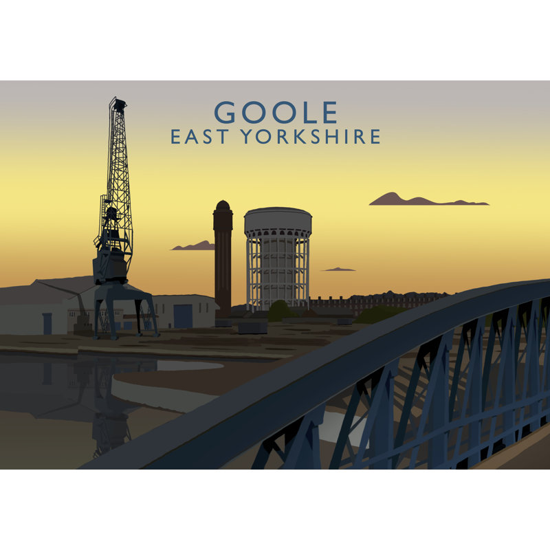 Goole Night by Richard O'Neil - Print, No Frame, 30 cm H x 40 cm W x 1 cm D