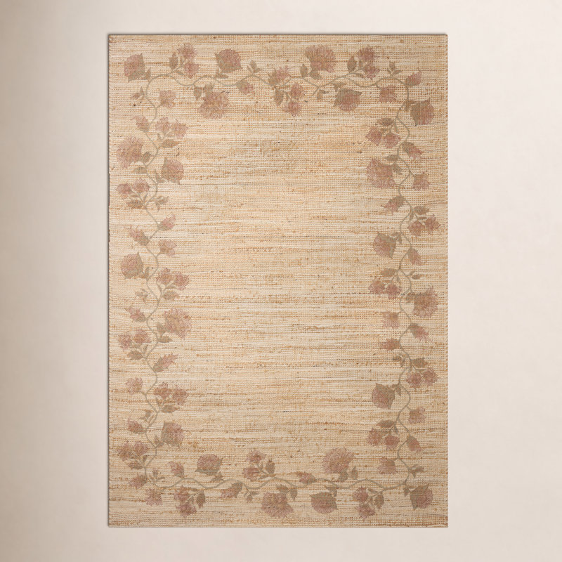 Chris Loves Julia x Loloi Rue Natural / Multi Area Rug, Rectangle 7'6" x 9'6"