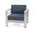 Caggiano Patio Aluminum Chair with Cushions-100759328-103707827