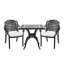 Outdoor Patio Dining Armchair with Cushion